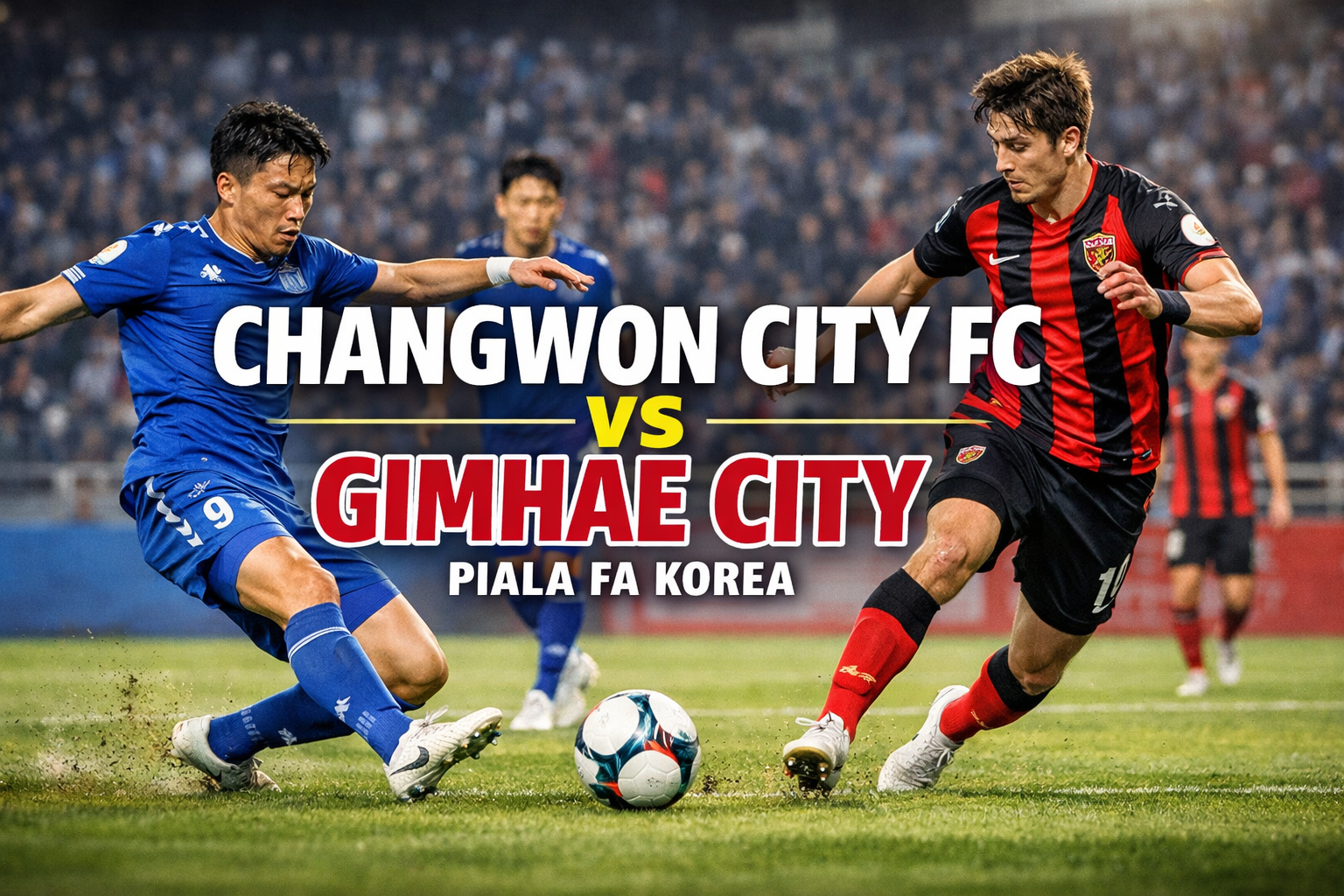 Atmosfer Piala FA Korea Meningkat Lewat Duel Changwon City FC vs Gimhae City di Jalalive – Duel Panas yang Memikat