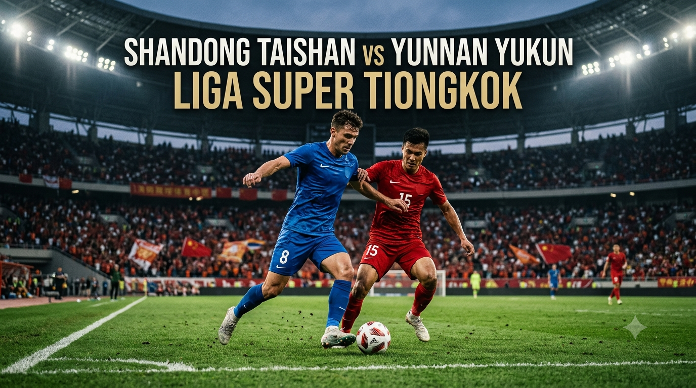 Liga Super Tiongkok Sore Ini Dibuka dengan Shandong Taishan vs Yunnan Yukun di Jalalive