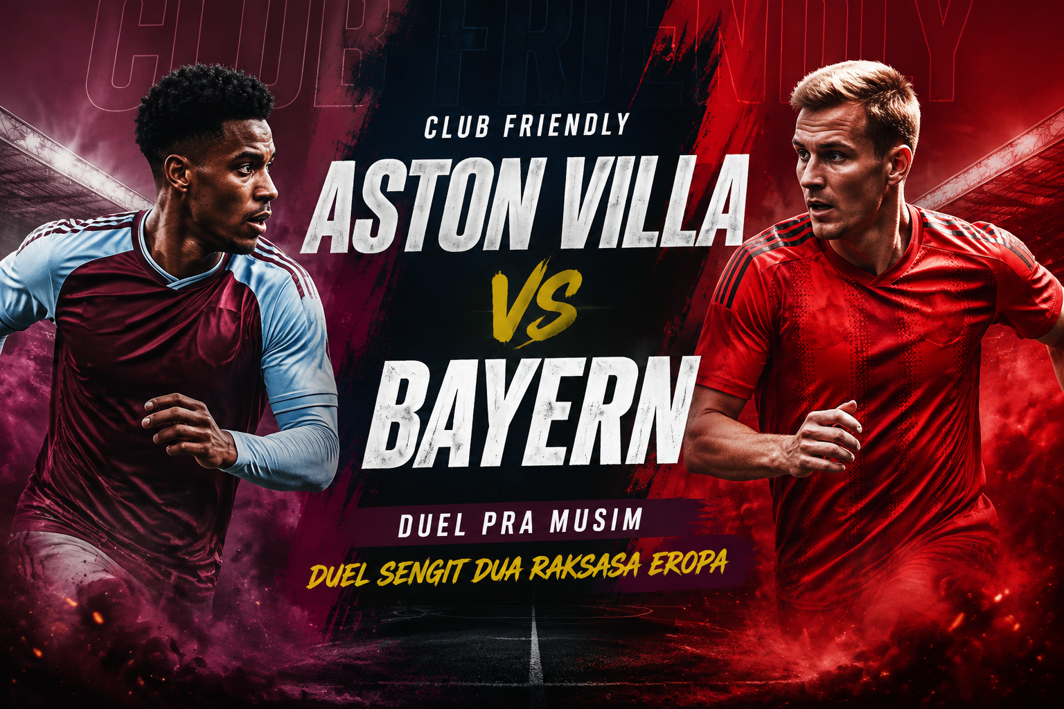 Tigoals Aston Villa vs Bayern Club Friendly Malam Ini Pukul 19.00 WIB Menghadirkan Cerita Menarik Dari Pertandingan Persahabatan Eropa