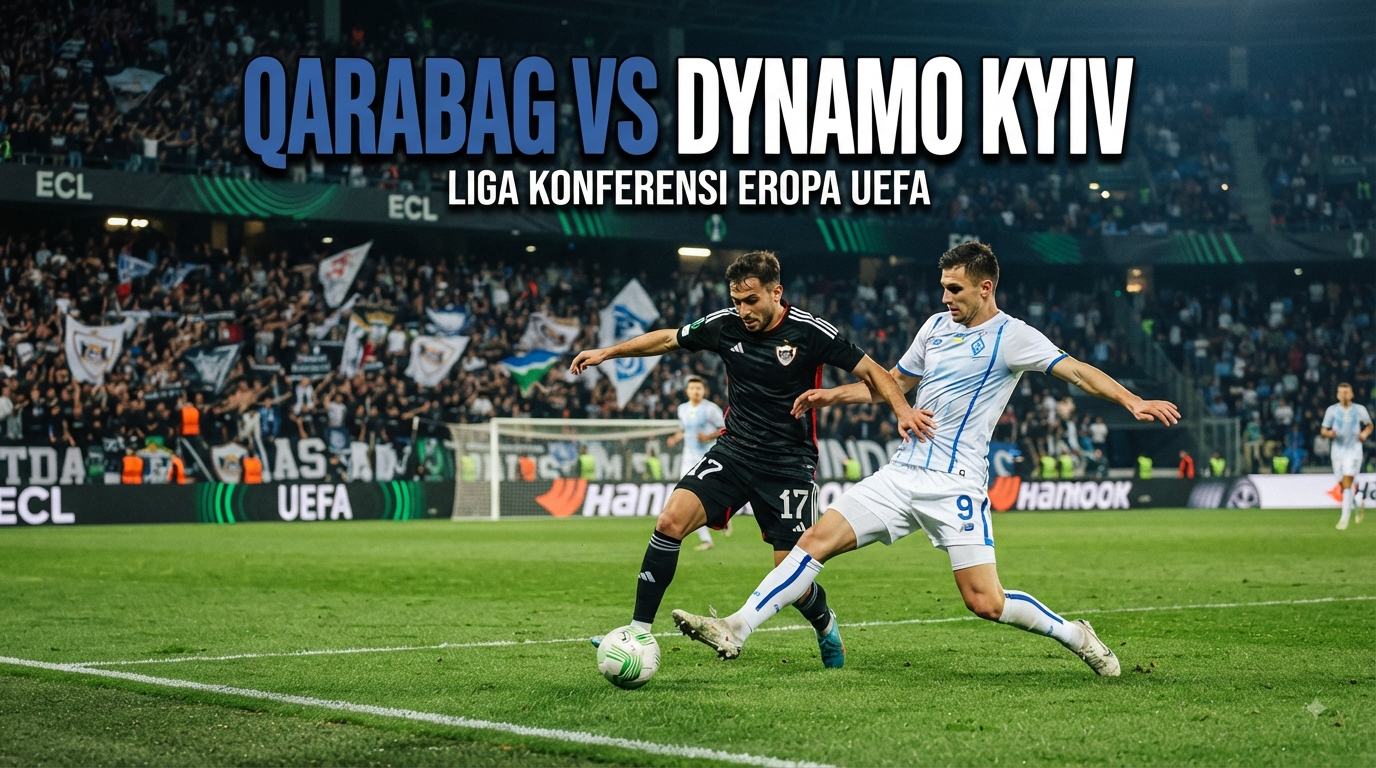 Tigoals Sajikan Qarabag vs Dynamo Kyiv Malam Ini Pukul 23.00 WIB, Duel Liga Konferensi Eropa yang Menghadirkan Persaingan Menarik Kedua Tim